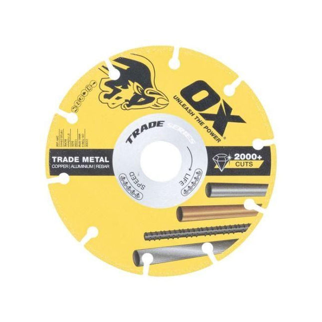 OX TRADE SERIES METAL PLUS BLADE- 125mm