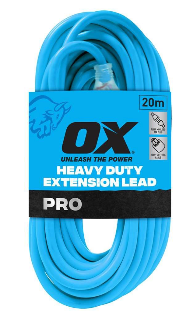 OX HEAVY DUTY EXTENSION LEAD