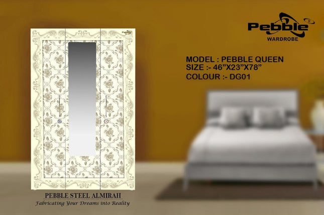 A CLASS STEEL ALMIRAH {PEBBLE QUEEN}