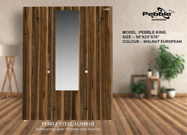 A CLASS STEEL ALMIRAH {PEBBLE KING}