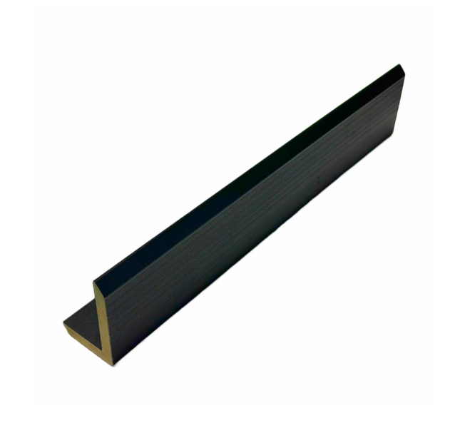 CAPPED L CORNER- BLACK