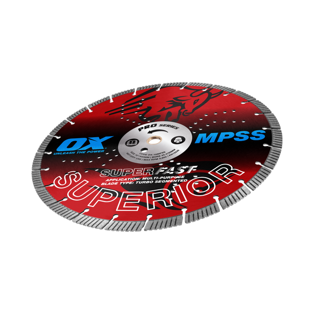 OX PRO TURBO SUPERIOR DIAMOND BLADE- 16 INCH