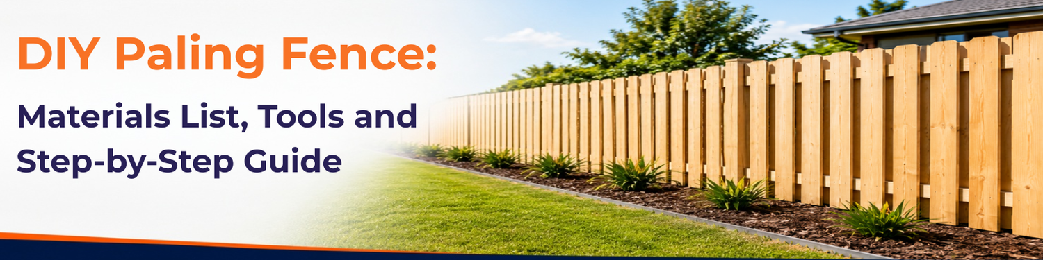 DIY Paling Fence: Materials List, Tools and Step-by-Step Guide