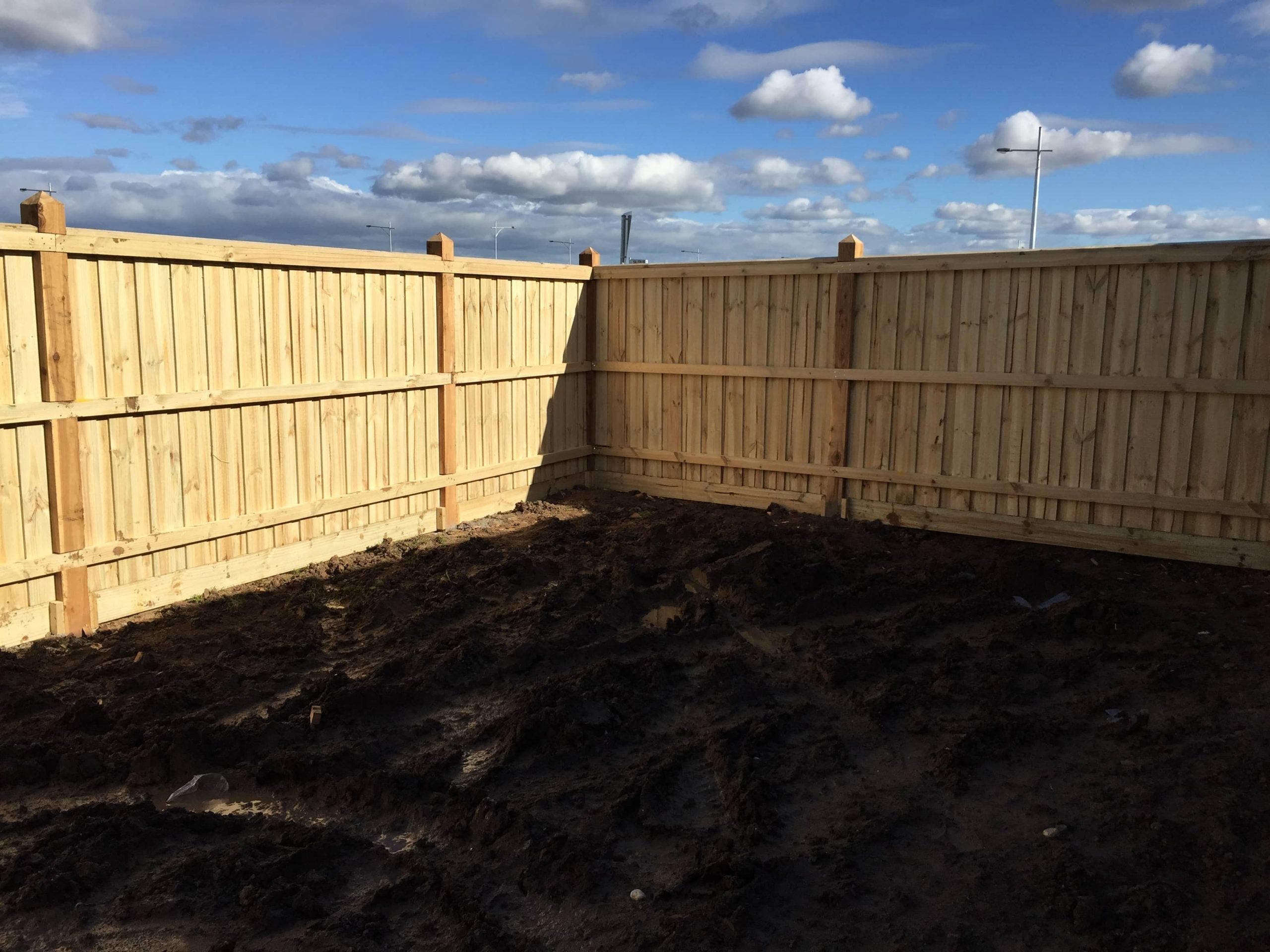 STANDARD TIMBER FENCING