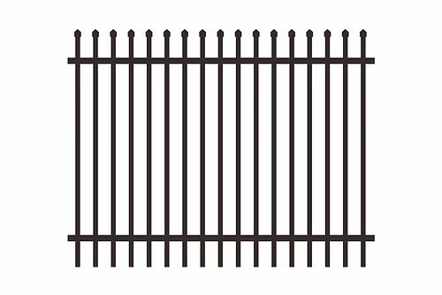 INDUSTRIAL SPEAR TOP SECURITY FENCE PANELS- 1800x2400mm
