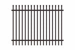INDUSTRIAL SPEAR TOP SECURITY FENCE PANELS- 2400x2300mm