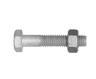MACSIM HEX BOLT & NUT- 12x200MM