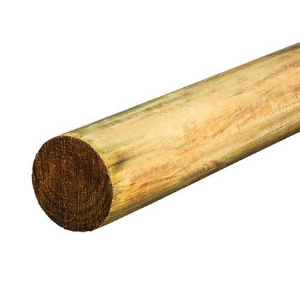 TREATED PINE TAPERED ROUND POST POLES- CCA H4 (150-175mm)