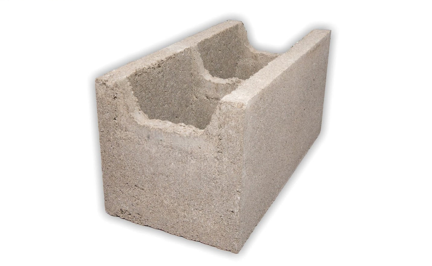 FULL LENGTH CHANNEL NOTCH BLOCK UNIVERSAL STANDARD {ASH GREY COLOUR}