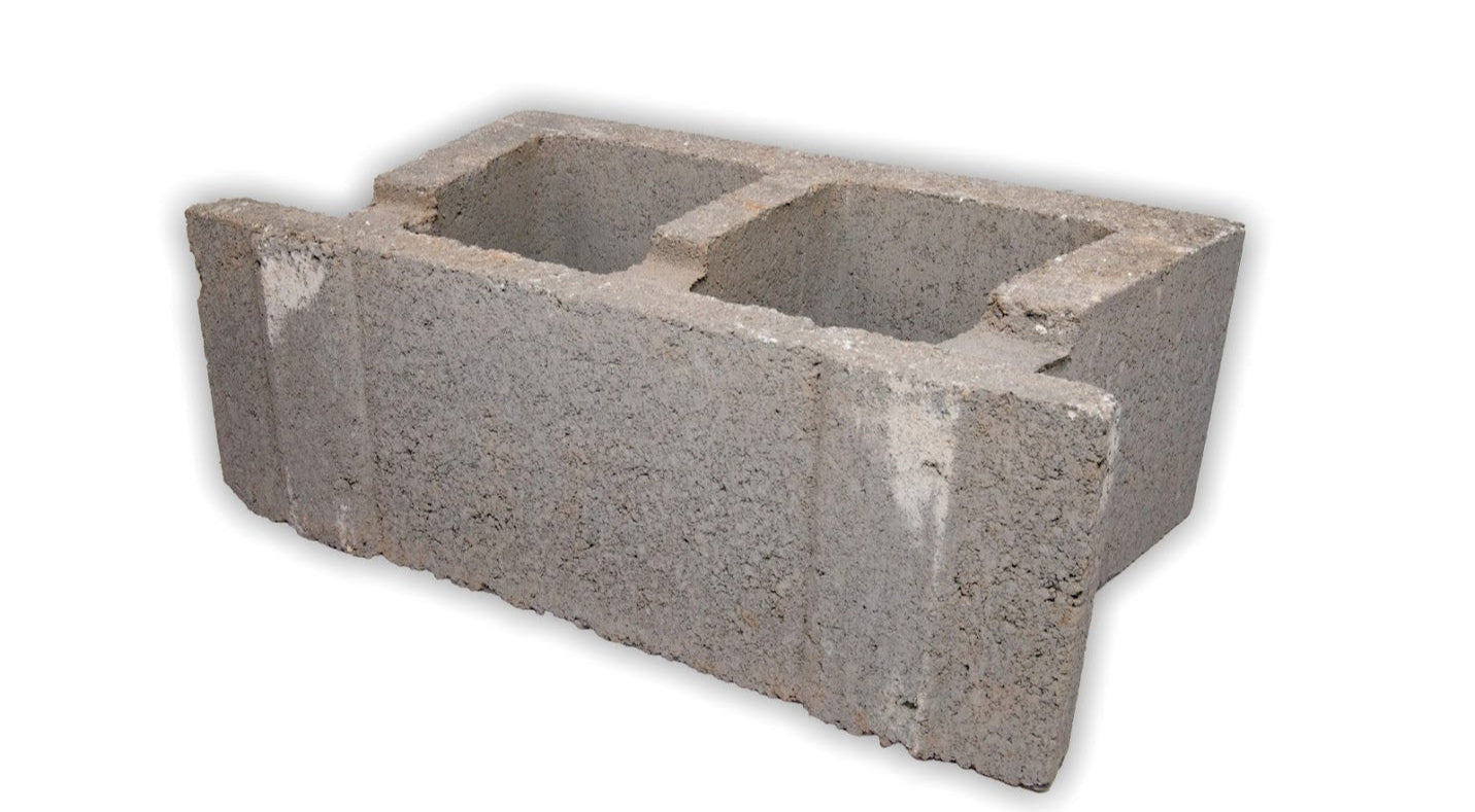 BLOCK RETAINING WALL MODERN STONE GRANDE STANDARD CHARCOAL