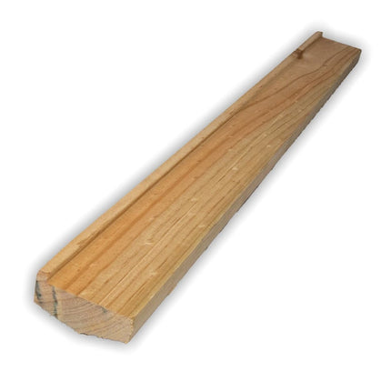 TREATED PINE TIMBER SINGLE LIP CAPPING 90x45x2.7