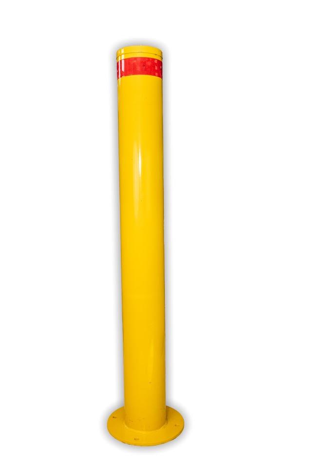 ROUND BASE BOLLARD- 90x1200MM