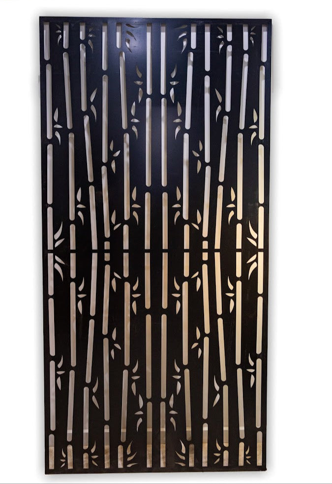 METAL DECORATIVE SCREEN BAMBOO GROVE