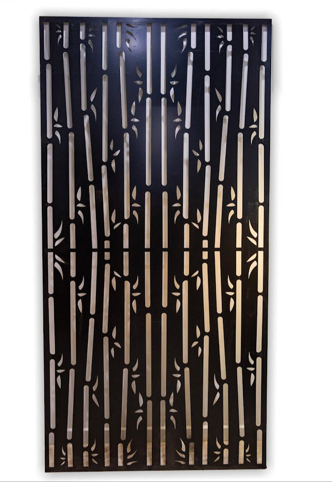 METAL DECORATIVE SCREEN BAMBOO GROVE