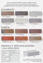 CORECAST BRICK- BRONZE