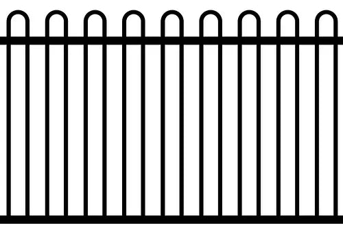 LOOP TOP FENCE PANEL- 1200 x 2400