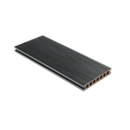 COMPOSITE DECKING HOLLOW CORE BOARDS (BLACK + STONE GREY)