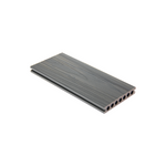 COMPOSITE DECKING HOLLOW CORE BOARDS- (WALNUT + SMOKE GREY)