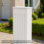 A CLASS LETTERBOX BG062- WHITE