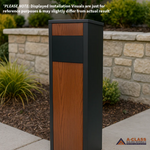 A CLASS LETTERBOX BG064- MERBAU