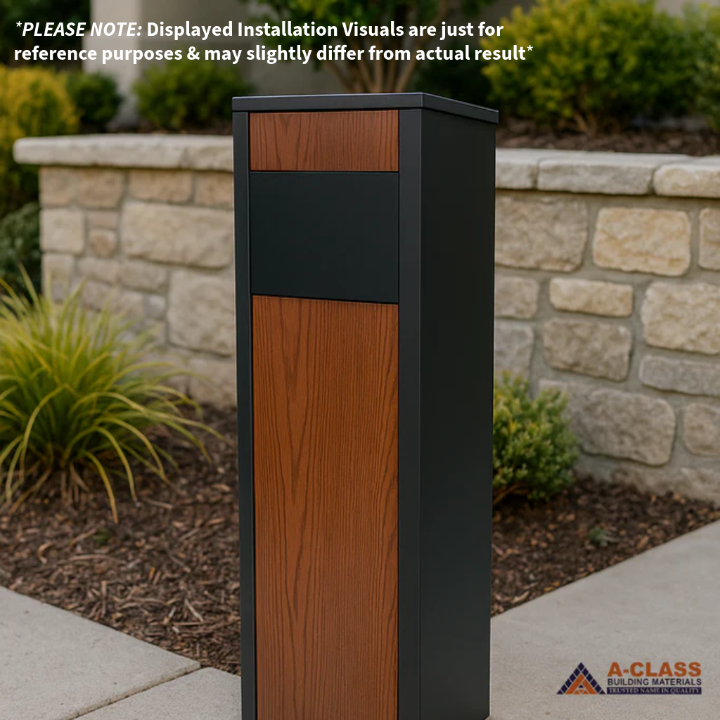 A CLASS LETTERBOX BG064- MERBAU