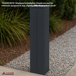 A CLASS LETTERBOX BG064- BLACK