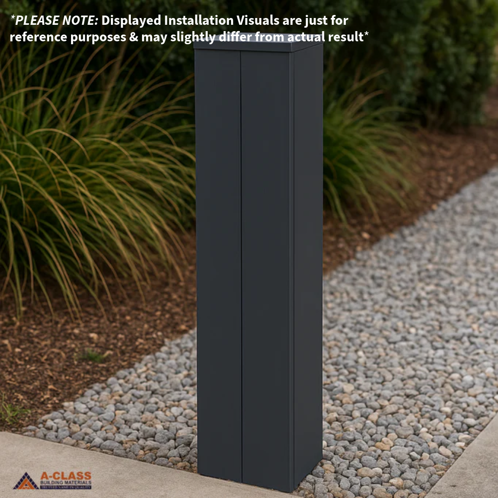 A CLASS LETTERBOX BG064- BLACK