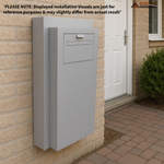 A-CLASS LETTERBOX BG065- WHITE
