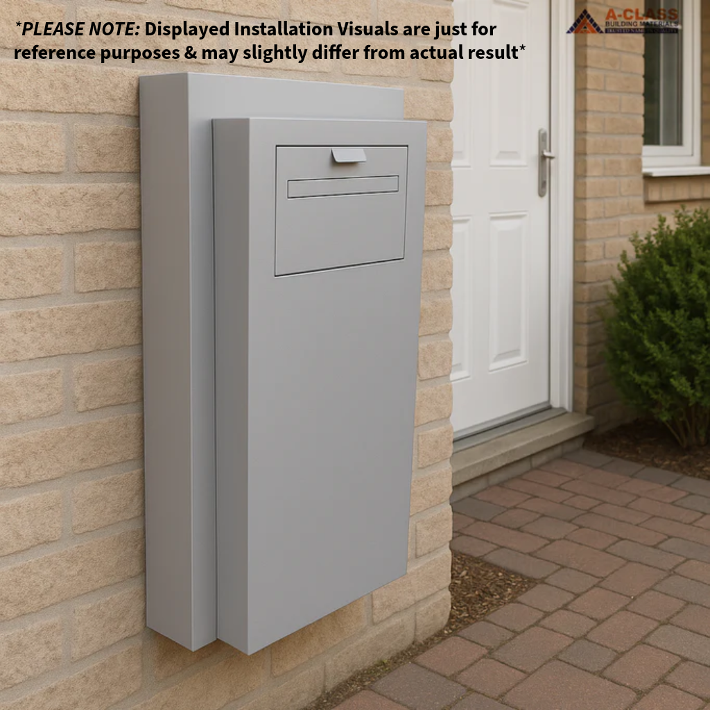 A-CLASS LETTERBOX BG065- WHITE