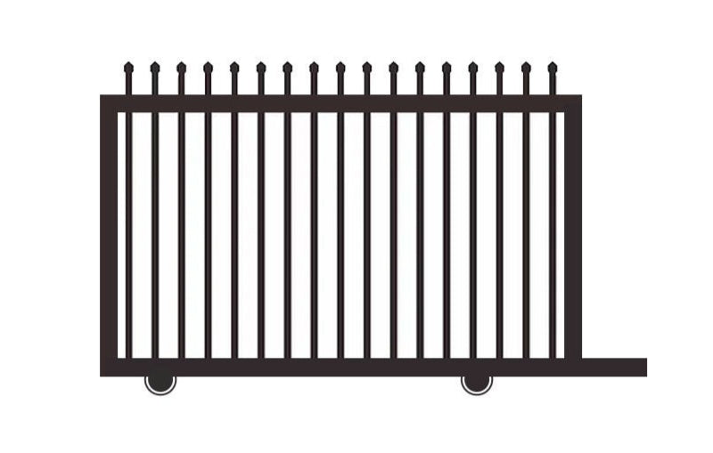 INDUSTRIAL SPEAR TOP SLIDING GATE- 1800mm