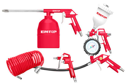 EMTOP 5 Pc Air Tools Set EATLS0503J