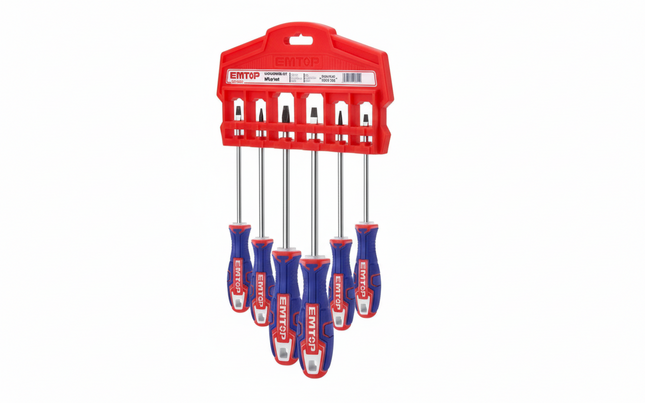 EMTOP 6 Pc Screwdriver Set