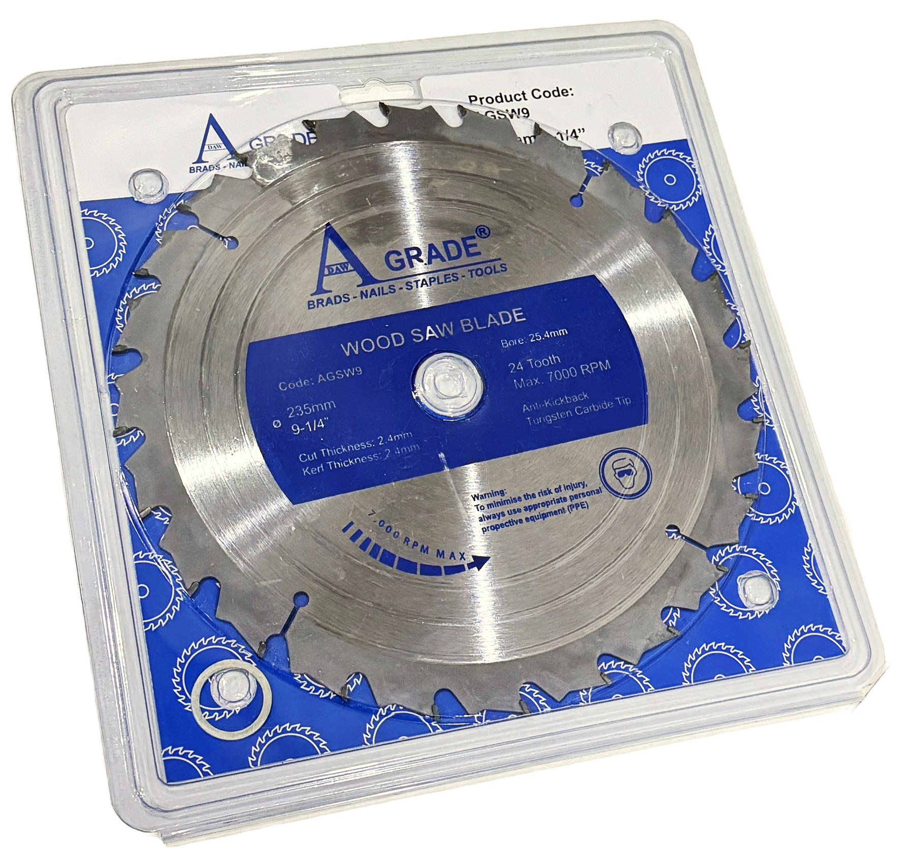 A-GRADE WOOD SAW BLADE- 235mm