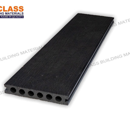 COMPOSITE DECKING HOLLOW CORE BOARDS (Black+Stone Grey)