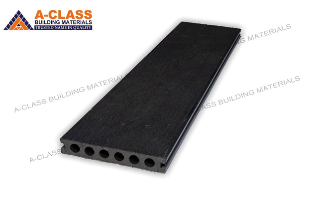 COMPOSITE DECKING HOLLOW CORE BOARDS (Black+Stone Grey)