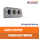 CORECAST BRICK- AGED COPPER