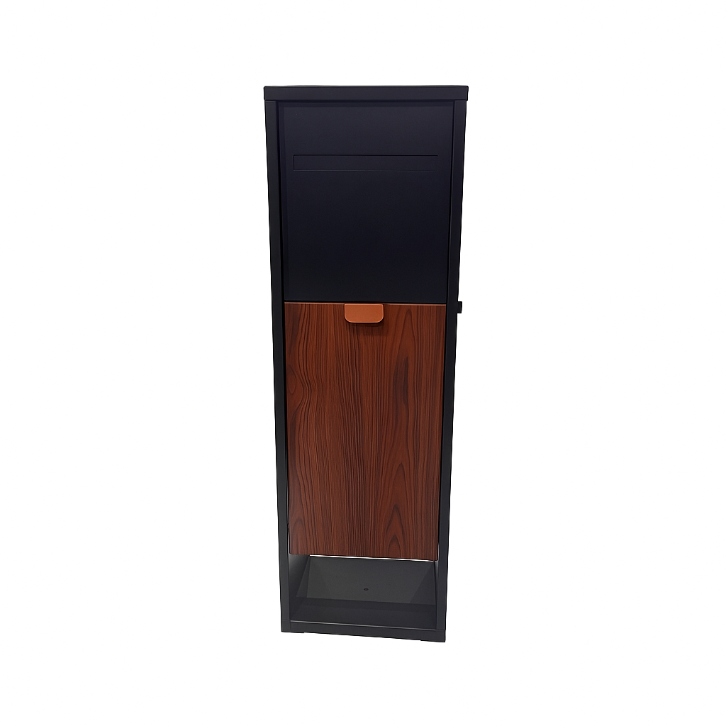 A-CLASS LETTERBOX BG060- BLACK/MERBAU