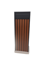 A CLASS LETTERBOX BG062- BLACK/MERBAU