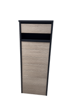 A CLASS LETTERBOX BG063- CHARCOAL/BARK