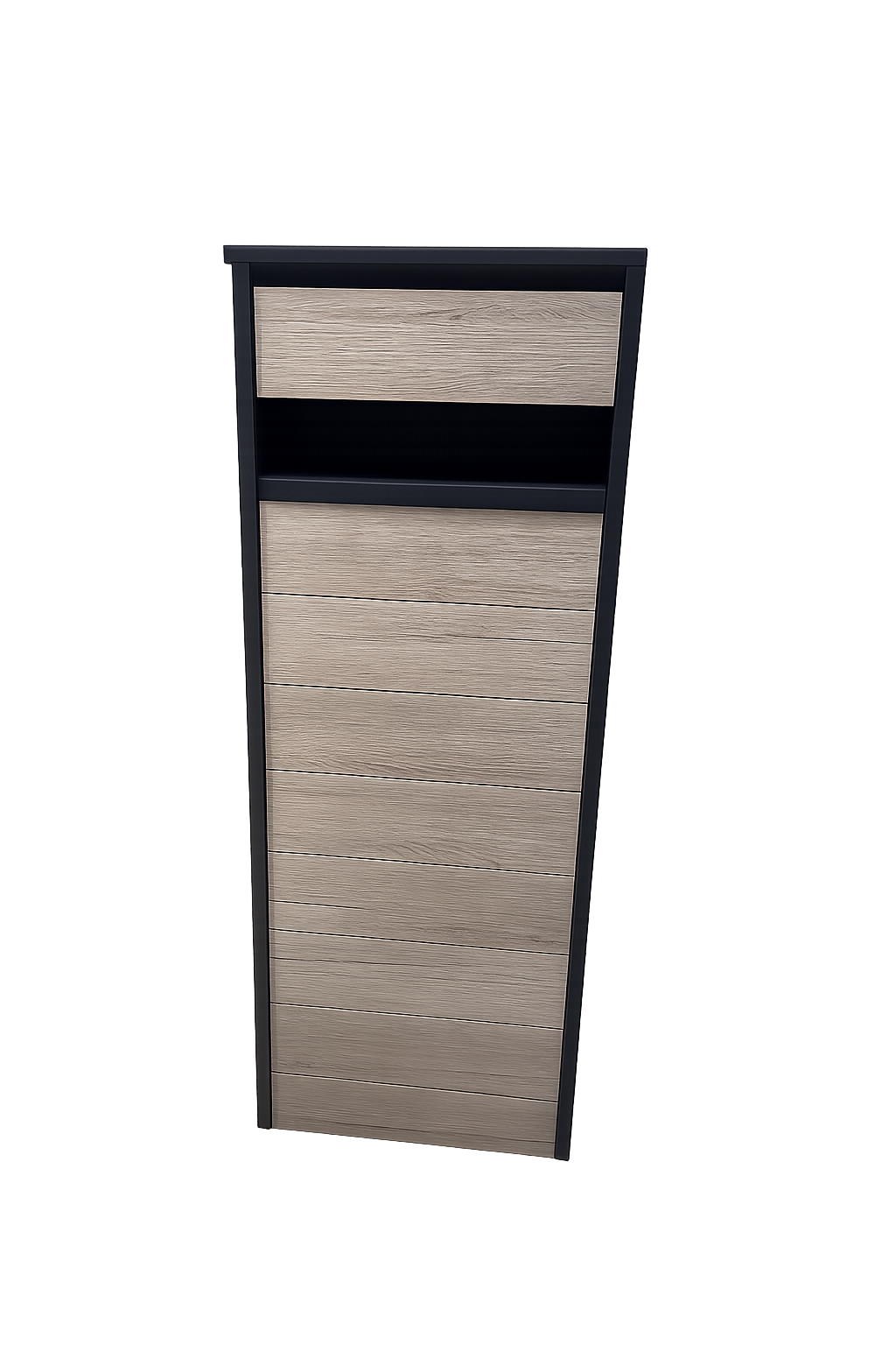 A CLASS LETTERBOX BG063- CHARCOAL/BARK