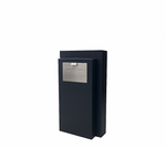 A-CLASS LETTERBOX BG065- CHARCOAL/STAINLESS