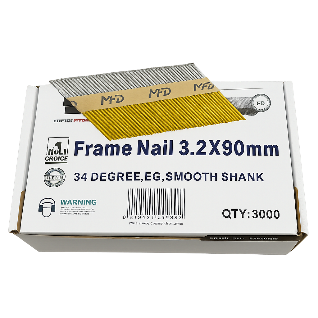FRAMING NAIL 3.2x90MM (3000 nails)