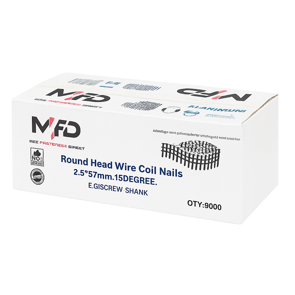 COIL NAIL 2.5X57mm (BOX OF 30)