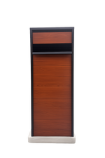 A CLASS LETTERBOX BG063- BLACK/MERBAU