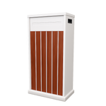 A CLASS LETTERBOX BG062- WHITE/MERBAU