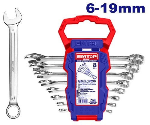 Combination spanner set