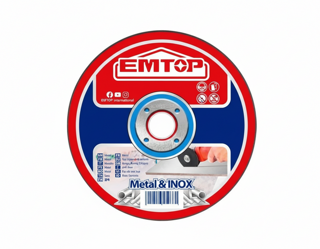 EMTOP 125 x 1.2mm Metal Cutting Disc