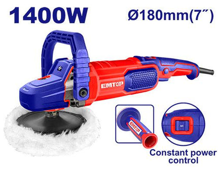 EMTOP 180mm Polisher 1400W