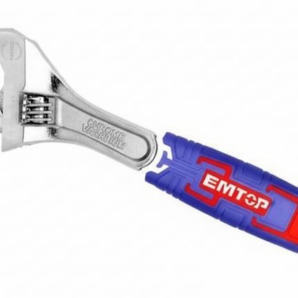 EMTOP 250mm Adjustable wrench