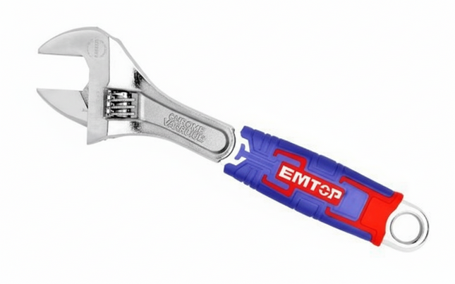 EMTOP 250mm Adjustable wrench